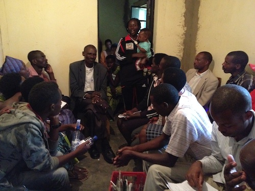 Murigo tapping in Kigeme