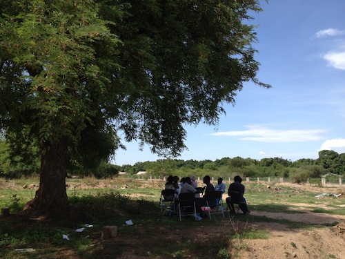 Under Tree in South Sudan