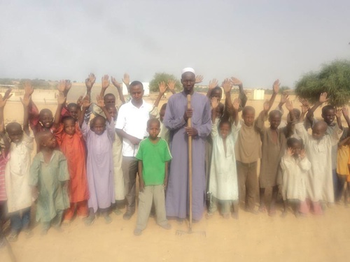 Cherif Marabou and participants