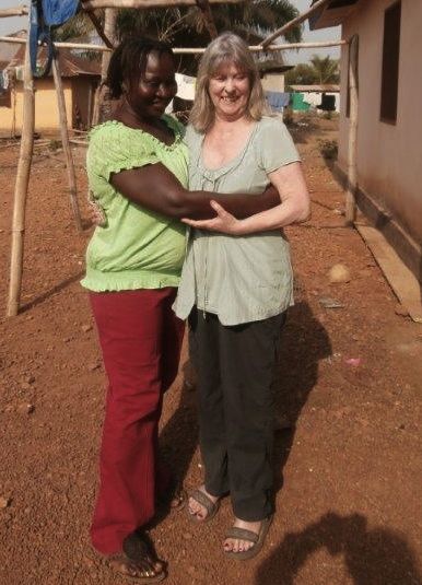 Masu Sesay and Jenny Vestey